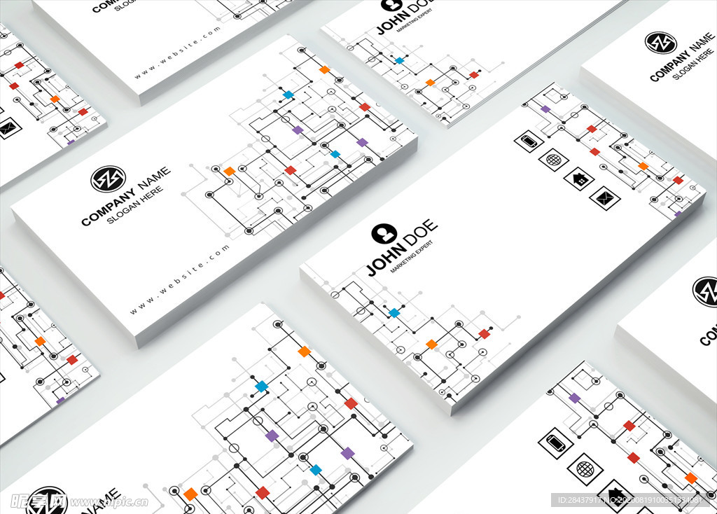 矢量名片模板