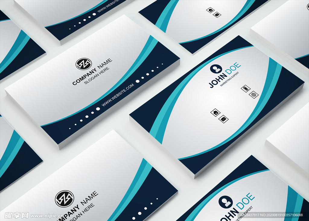 矢量名片模板