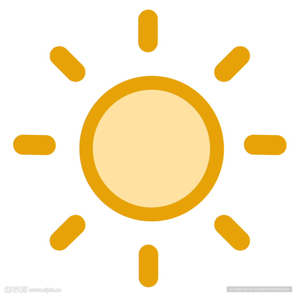 阳光标志标识图形图标素材