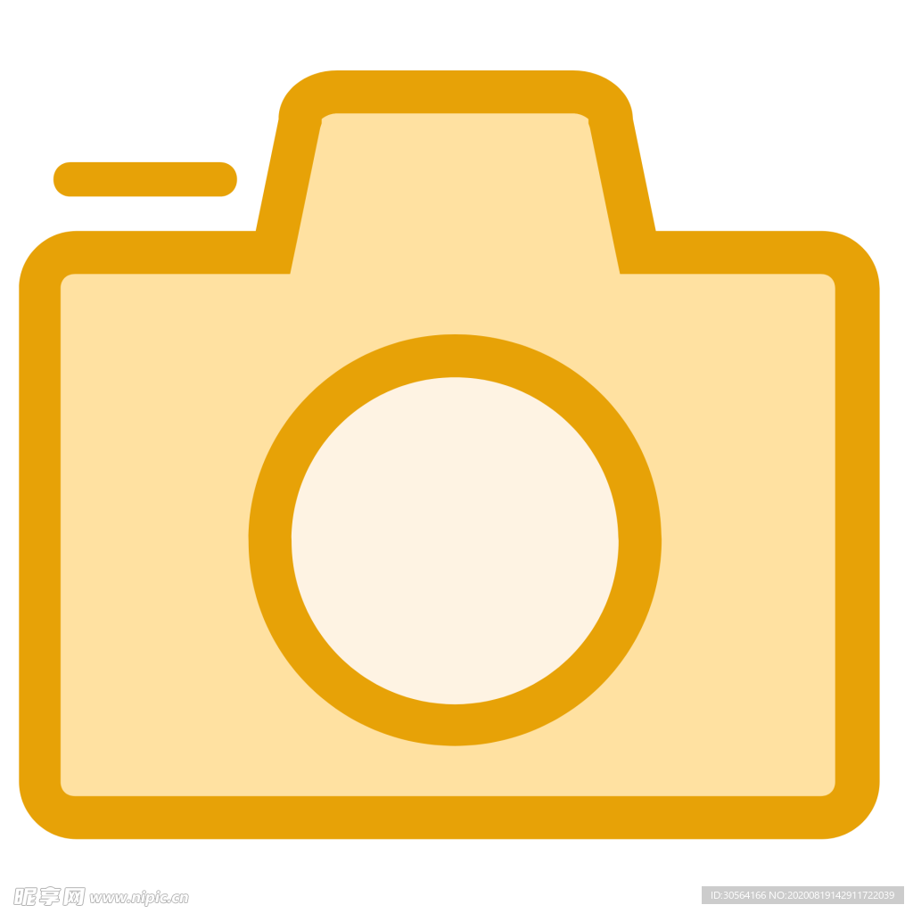 相机标志标识图形图标素材