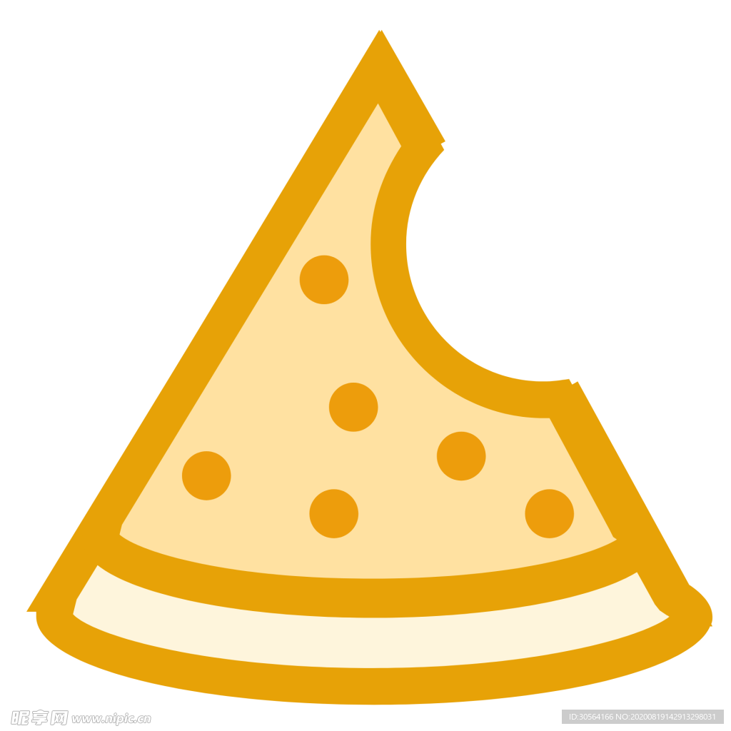 披萨标志标识图形图标素材