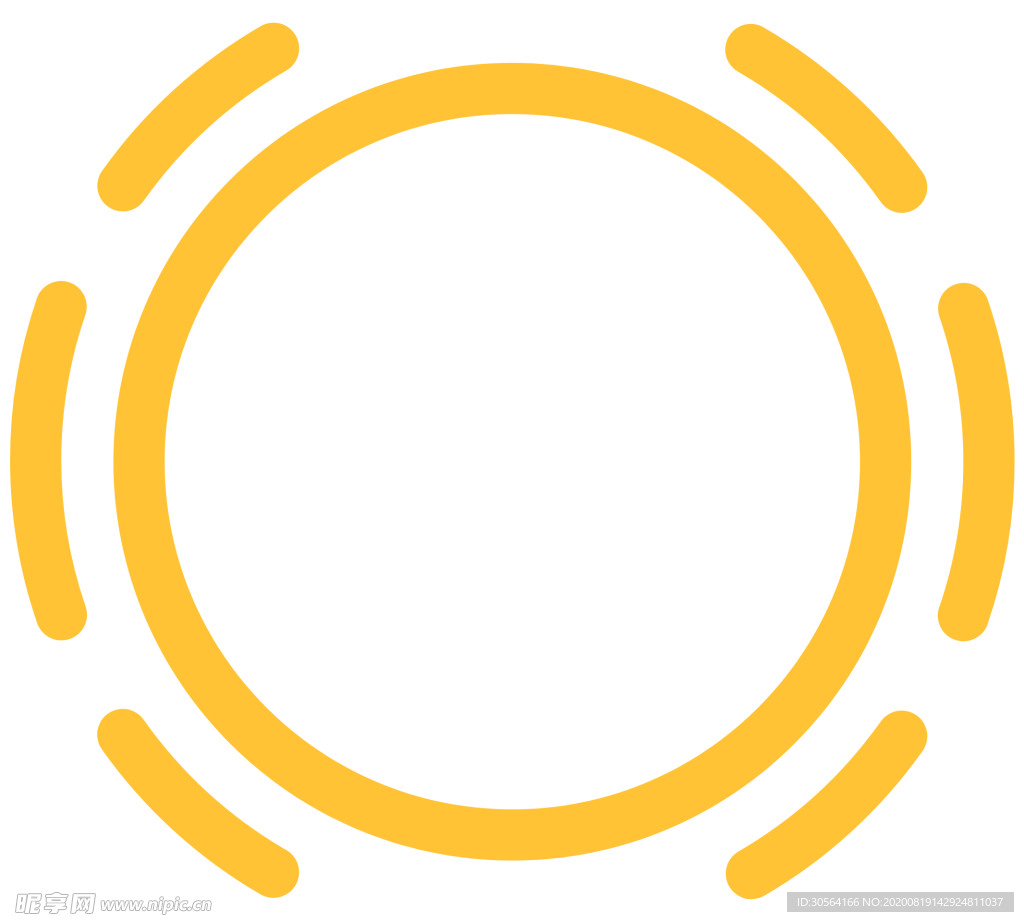 汽车安全标志标识图形图标素材