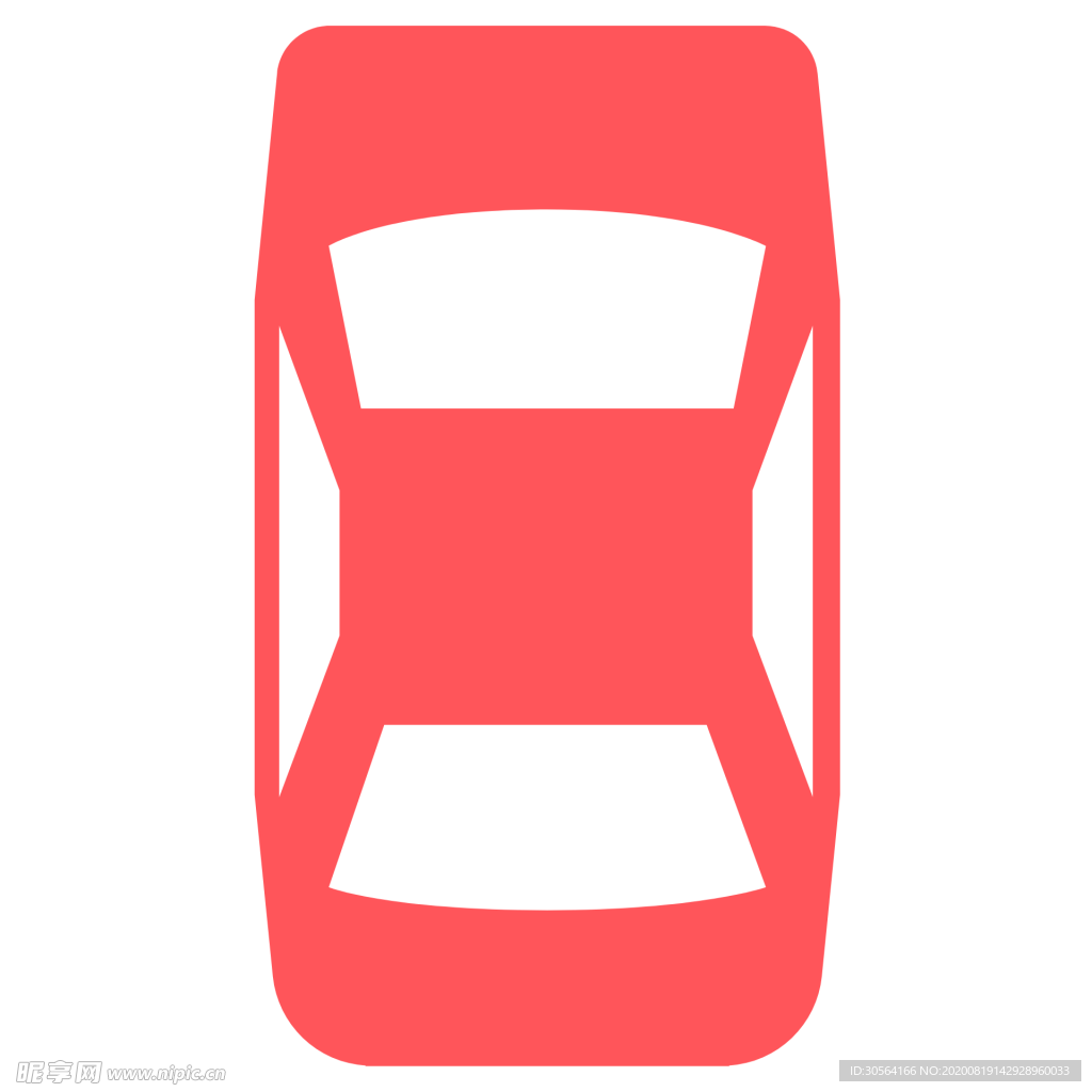 汽车安全标志标识图形图标素材