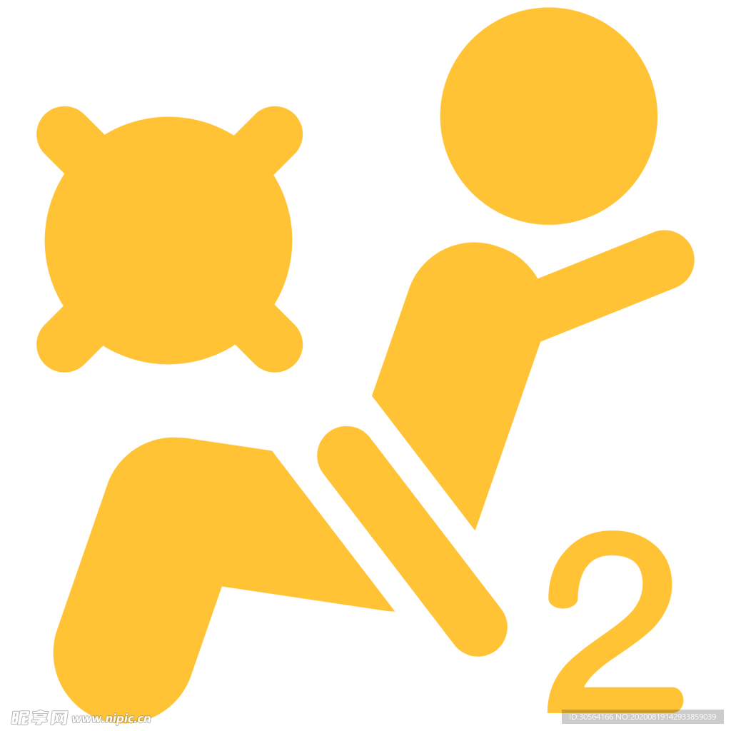 汽车安全标志标识图形图标素材