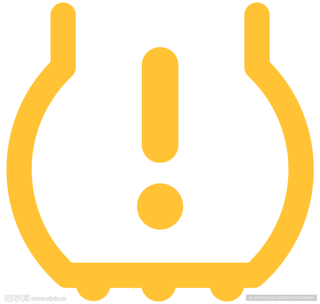 汽车安全标志标识图形图标素材