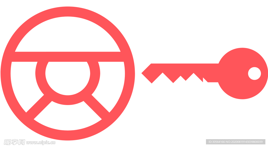 汽车安全标志标识图形图标素材