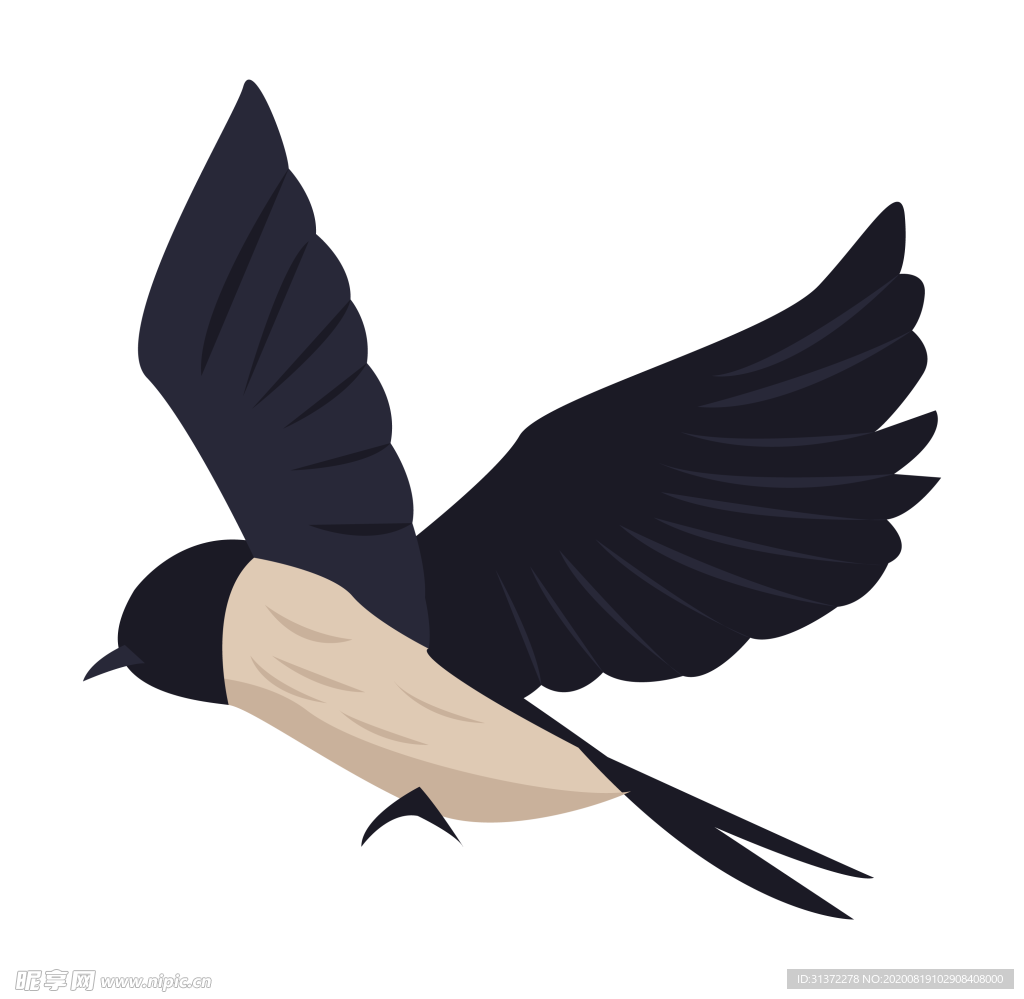 免扣燕子素材图片