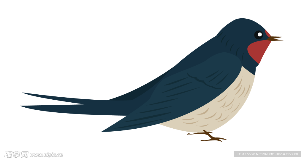 免扣燕子素材图片