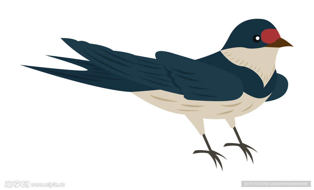 免扣燕子素材图片