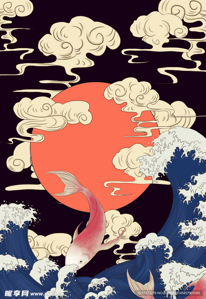 国潮海报设计图片