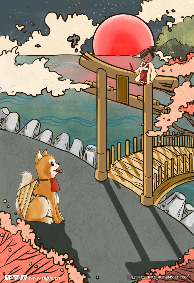 国潮海报设计图片