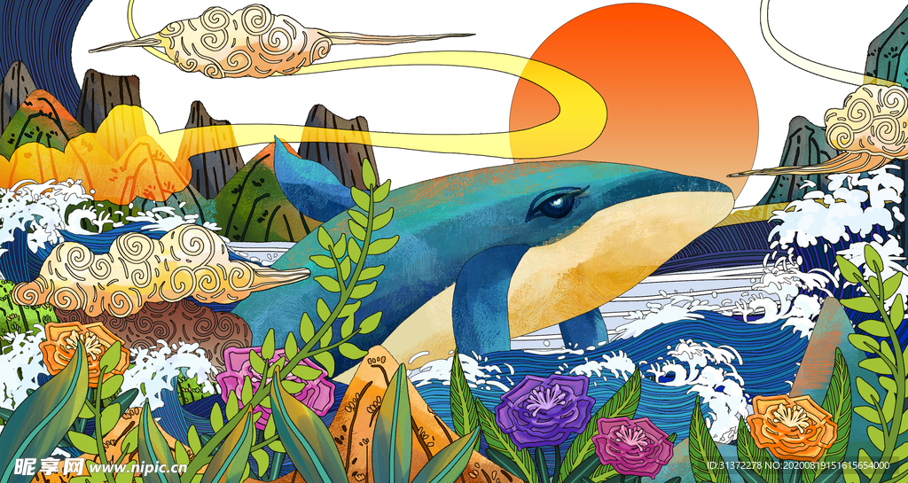 国潮海报设计图片