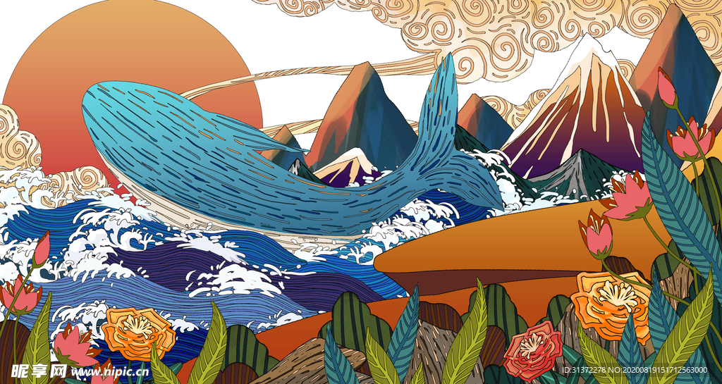 国潮海报设计图片