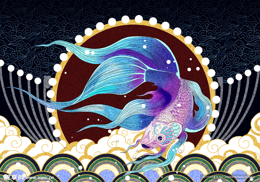 国潮海报设计图片