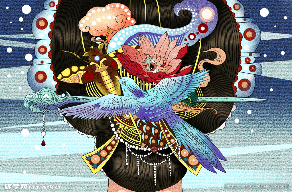 国潮海报设计图片