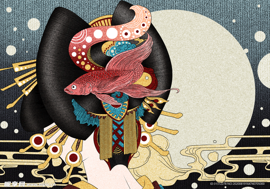 国潮海报设计图片