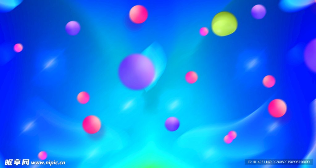 蓝色背景促销背景