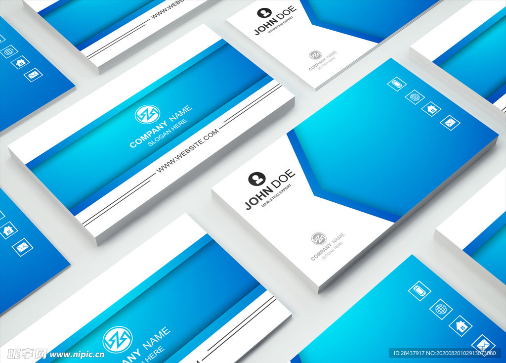 矢量名片模板
