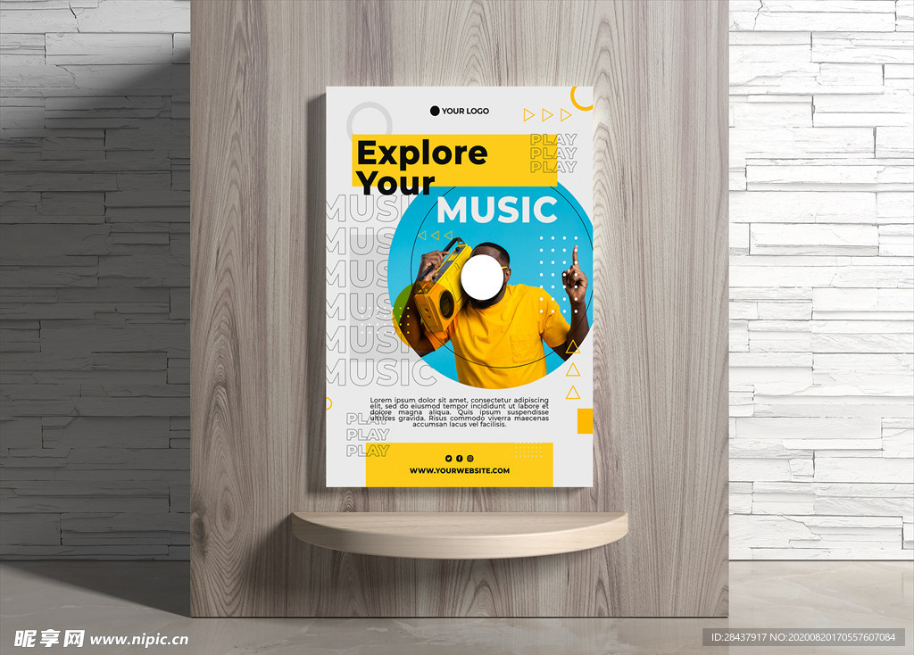 音乐海报