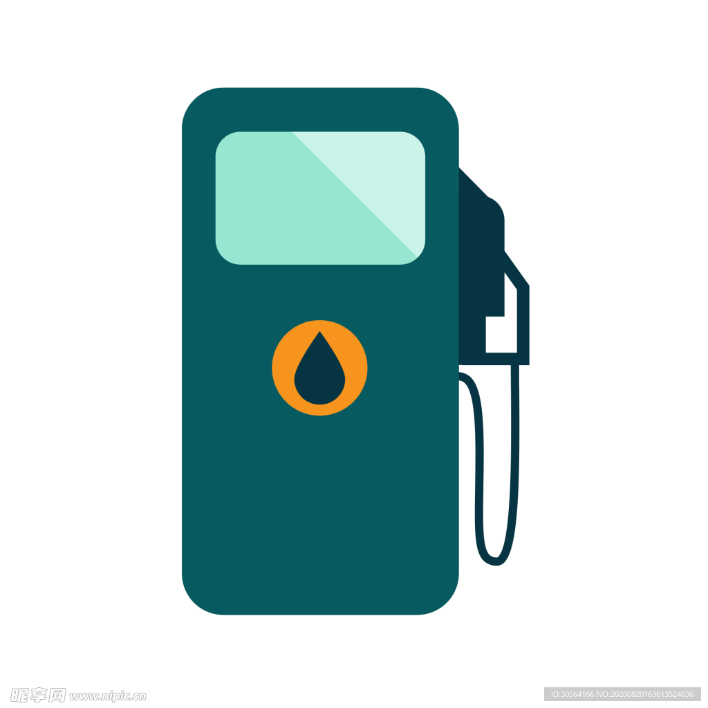 油箱标志标识图标背景素材