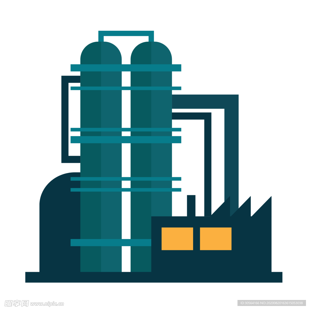 油井标志标识图标背景素材