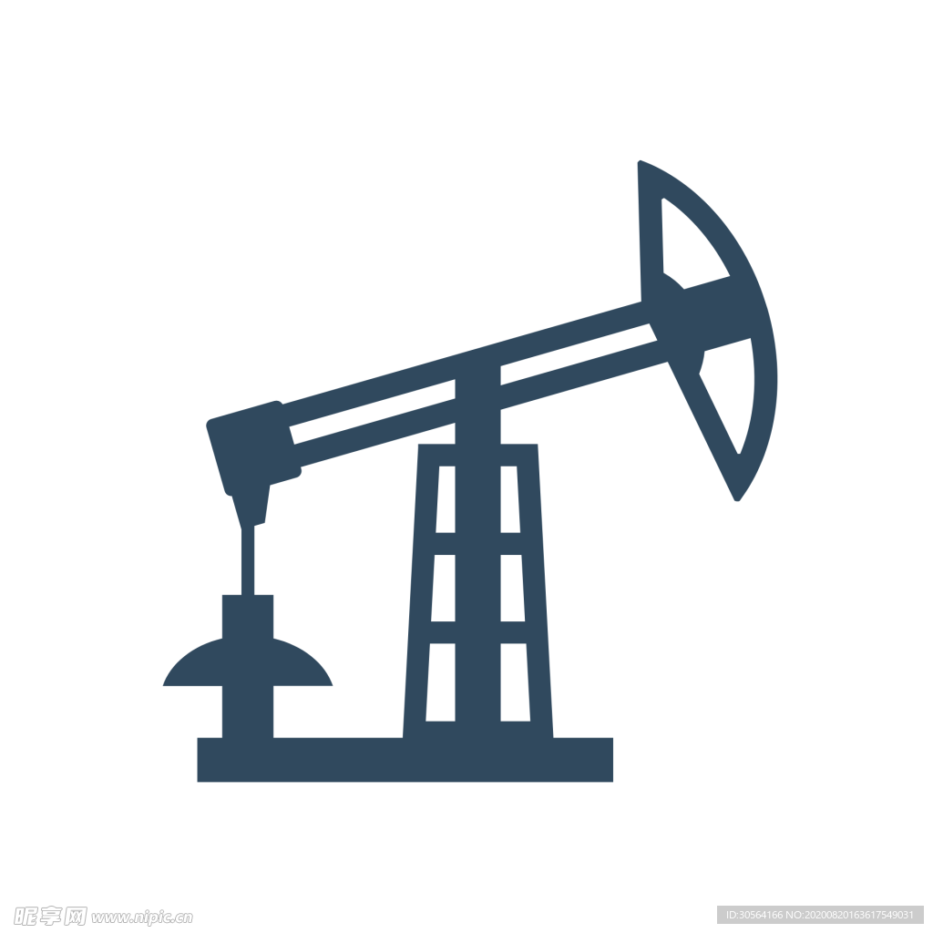 油井标志标识图标背景素材