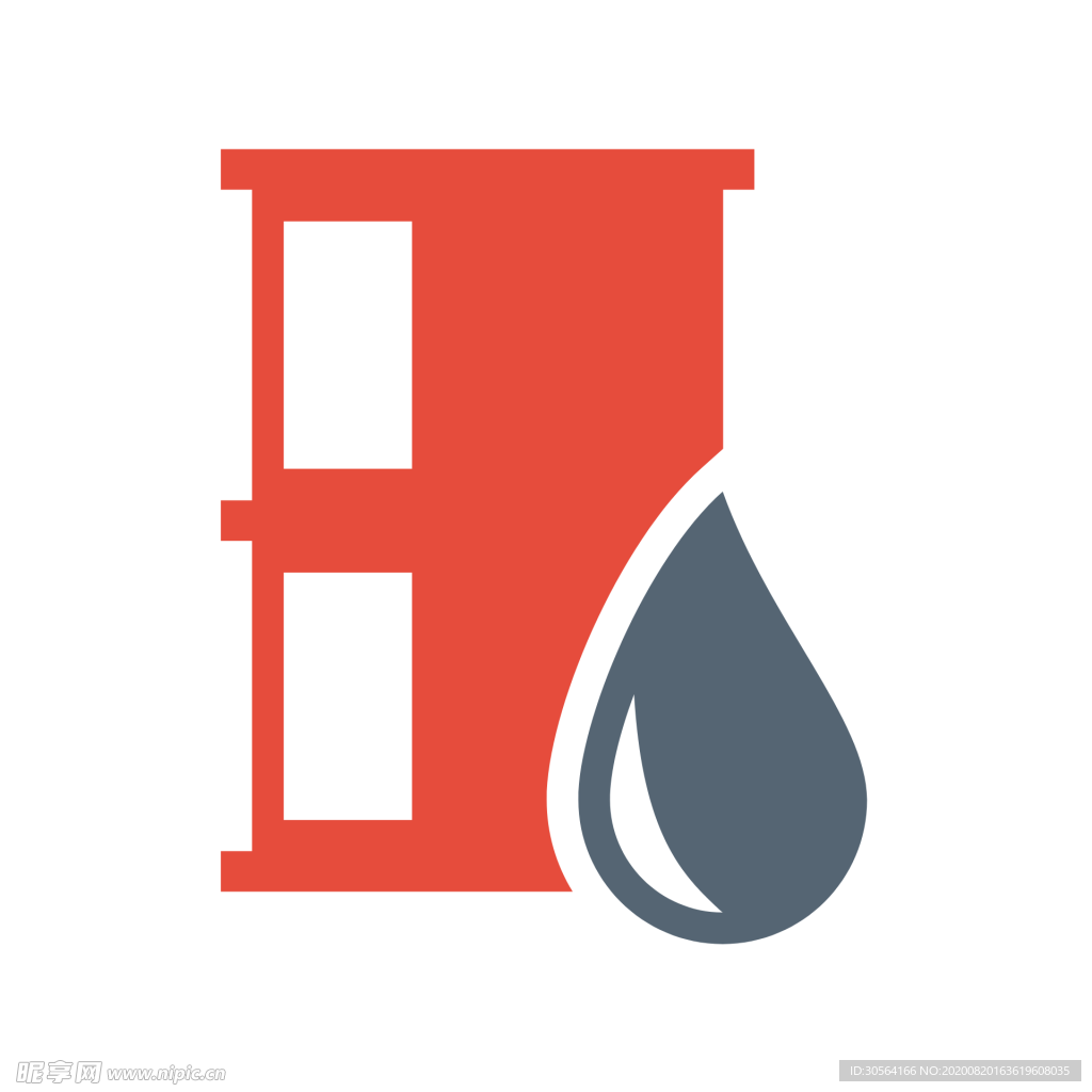 油箱标志标识图标背景素材