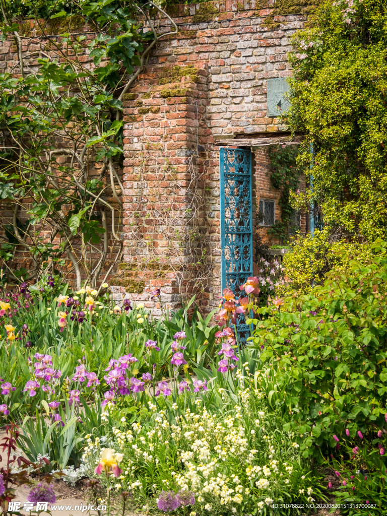 中世纪田园风景摄影图