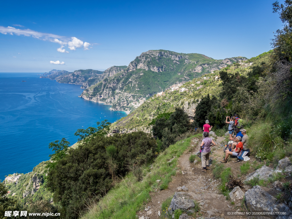中世纪田园风景摄影图