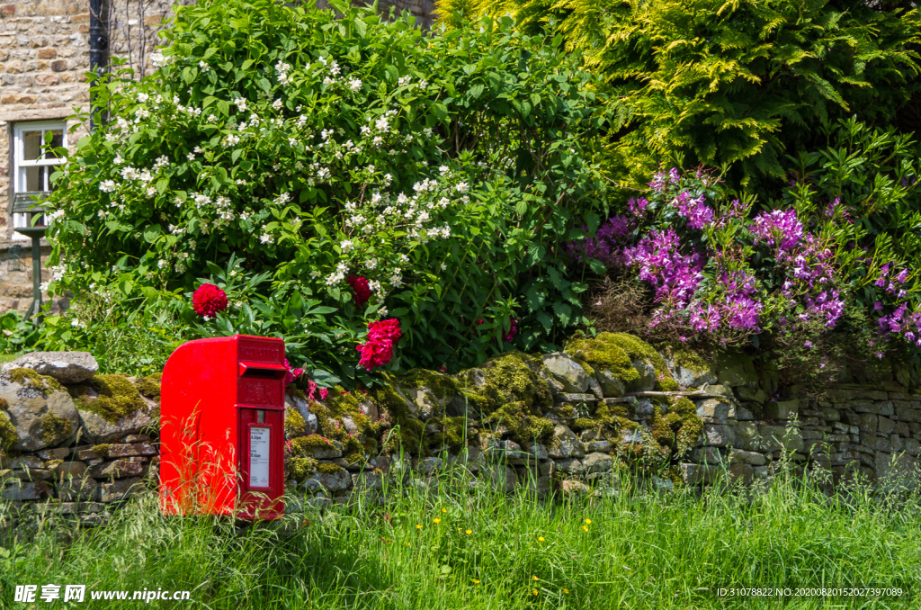 中世纪田园风景摄影图