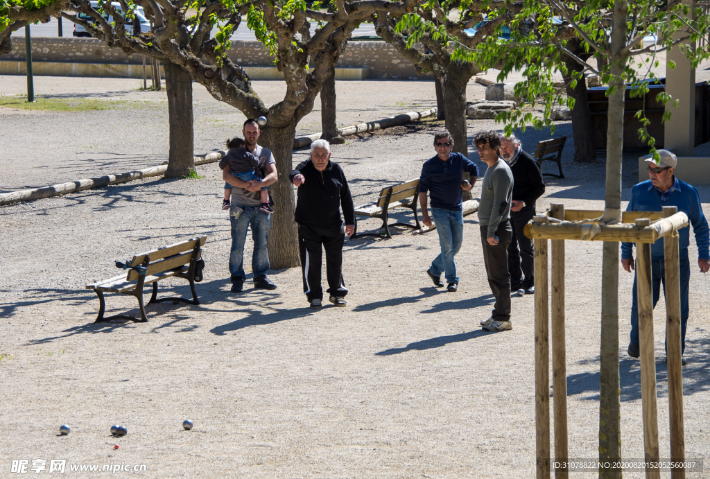 中世纪田园风景摄影图