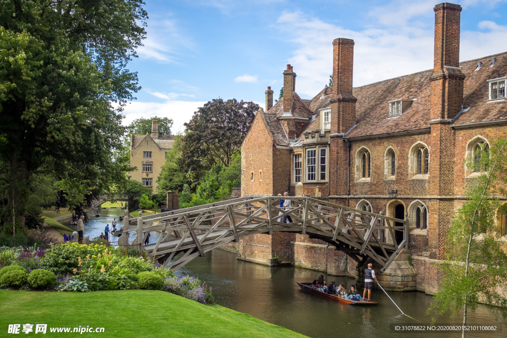 中世纪田园风景摄影图