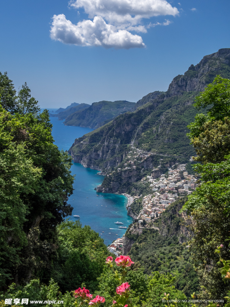 中世纪田园风景摄影图