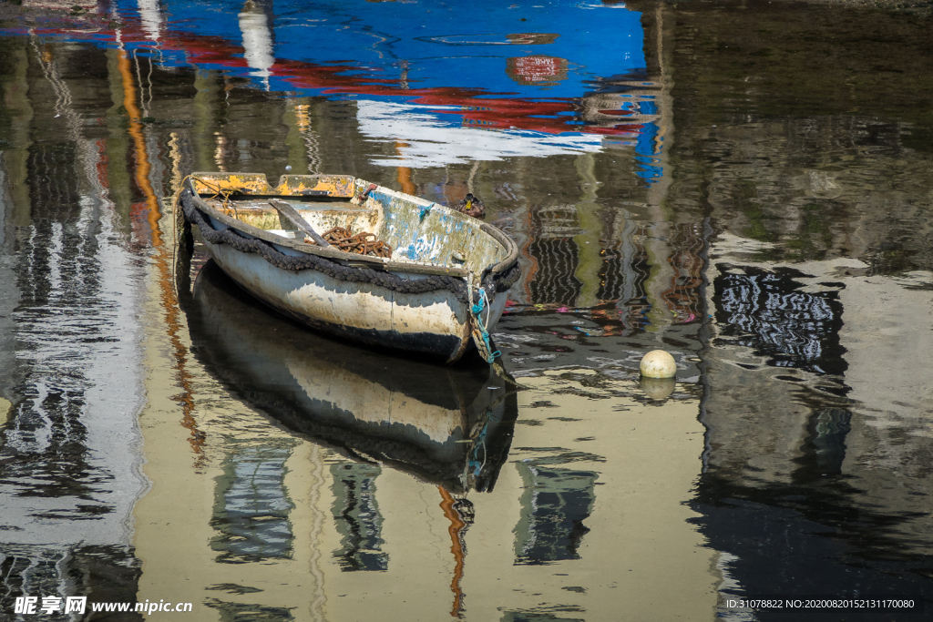 中世纪田园风景摄影图