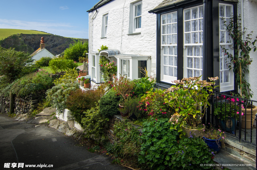 中世纪田园风景摄影