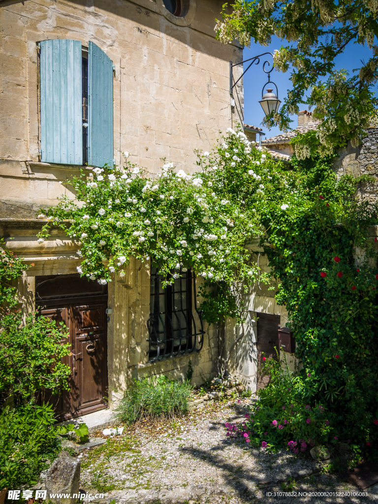 中世纪田园风景摄影图