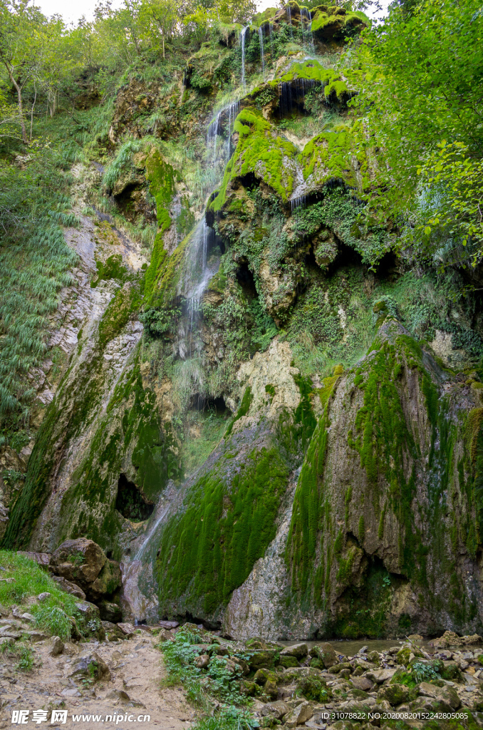 中世纪田园风景摄影图