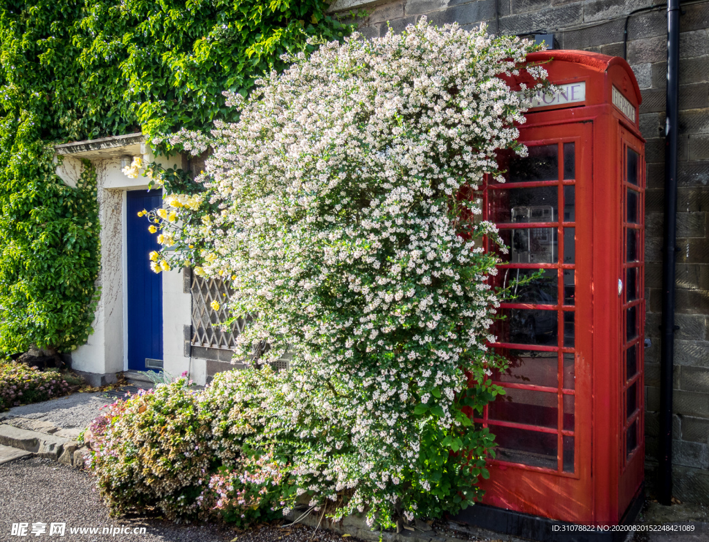 中世纪田园风景摄影图
