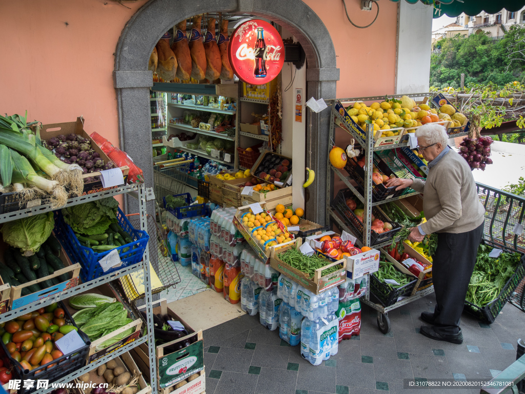 中世纪田园风景摄影图
