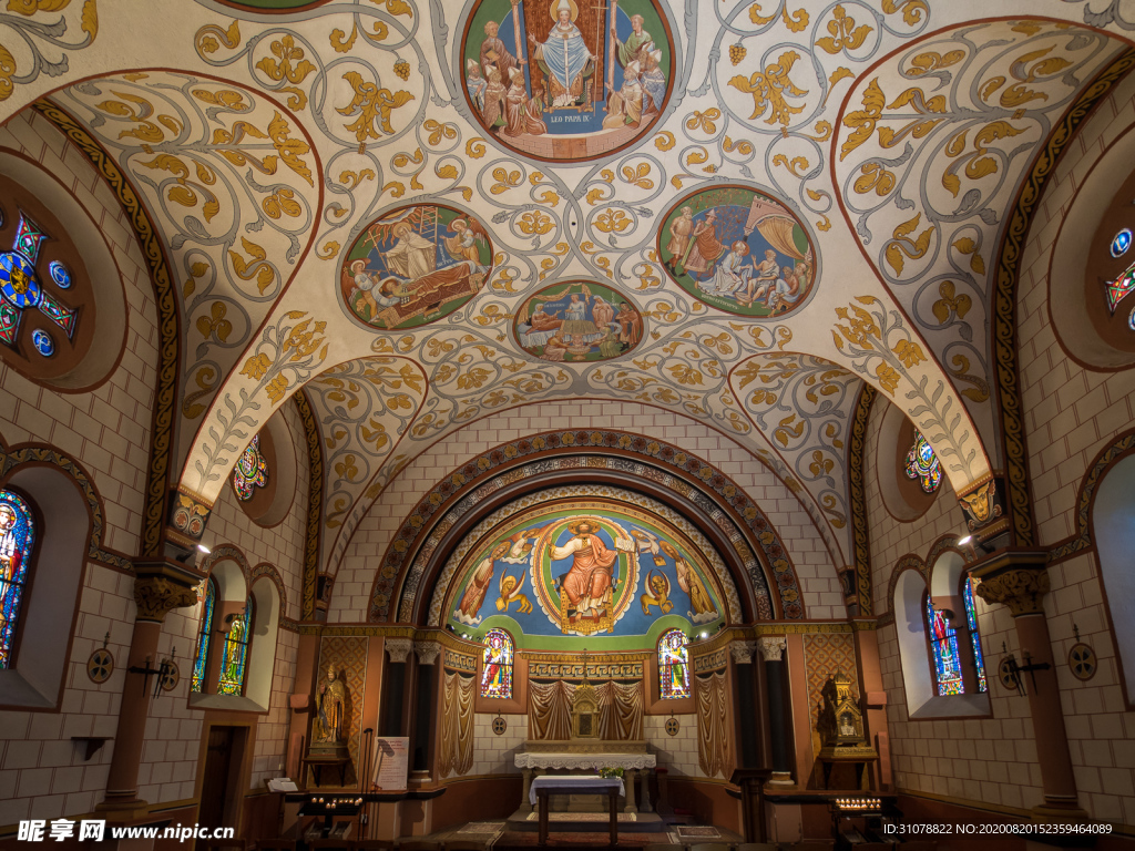 中世纪田园风景摄影