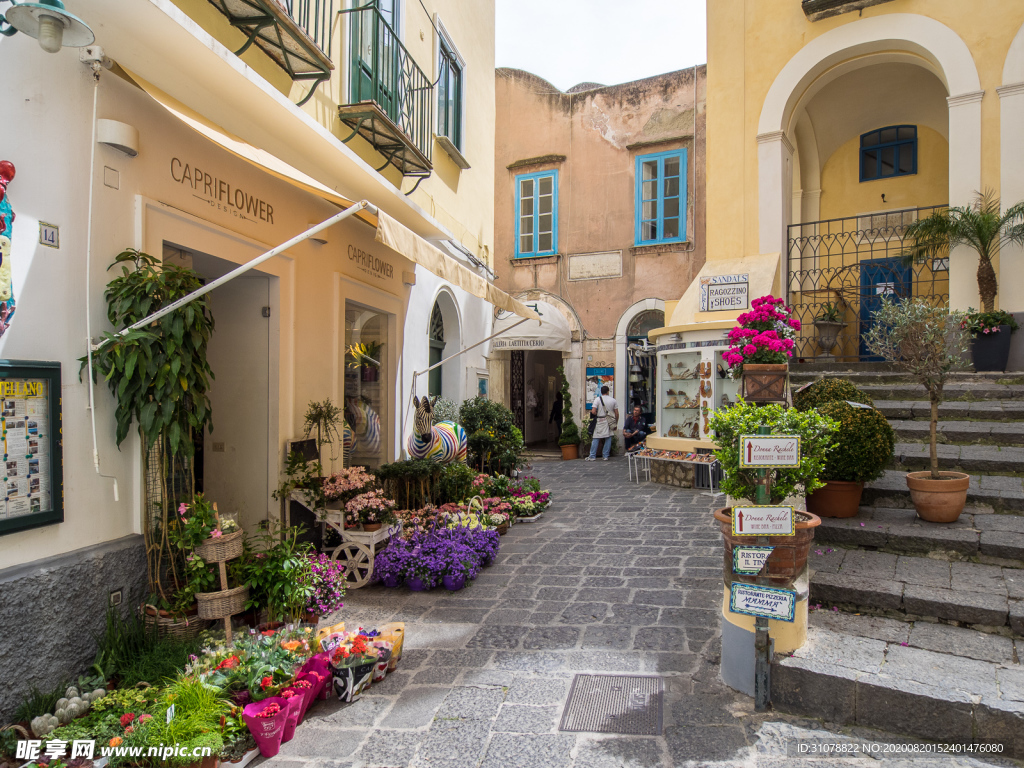 中世纪田园风景摄影图