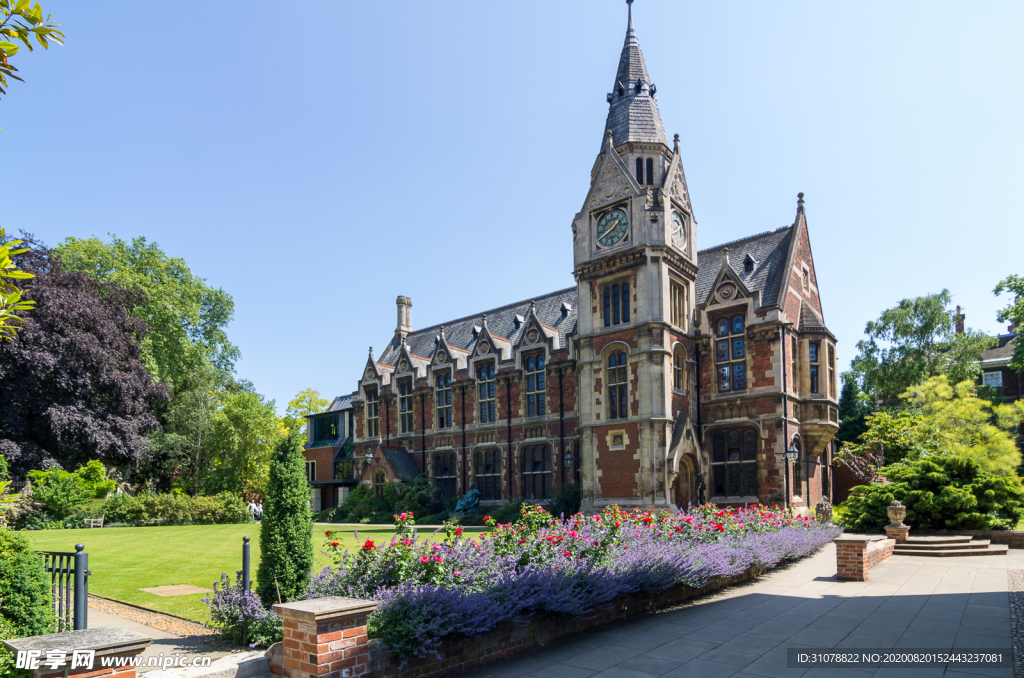 中世纪田园风景摄影图