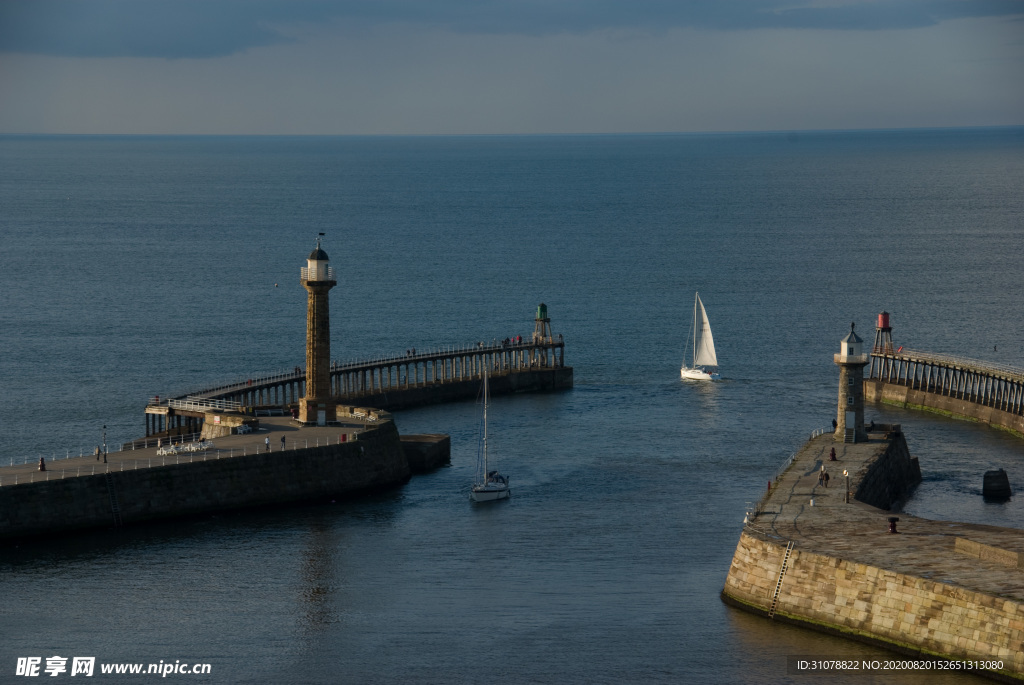 中世纪田园风景图
