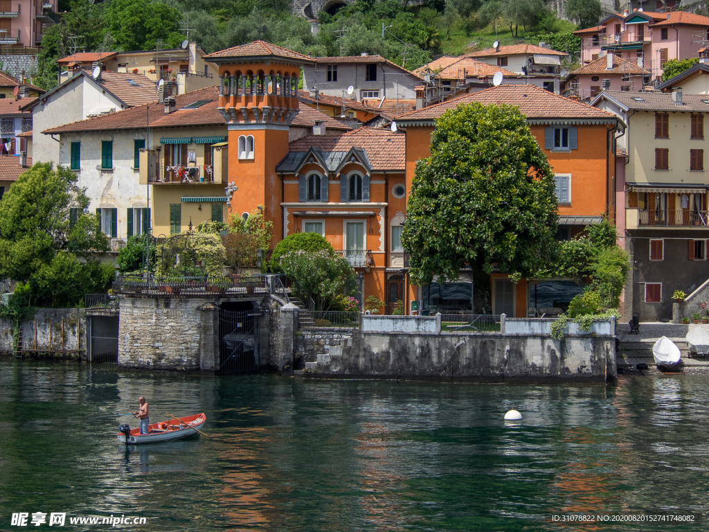 中世纪田园风景摄影图