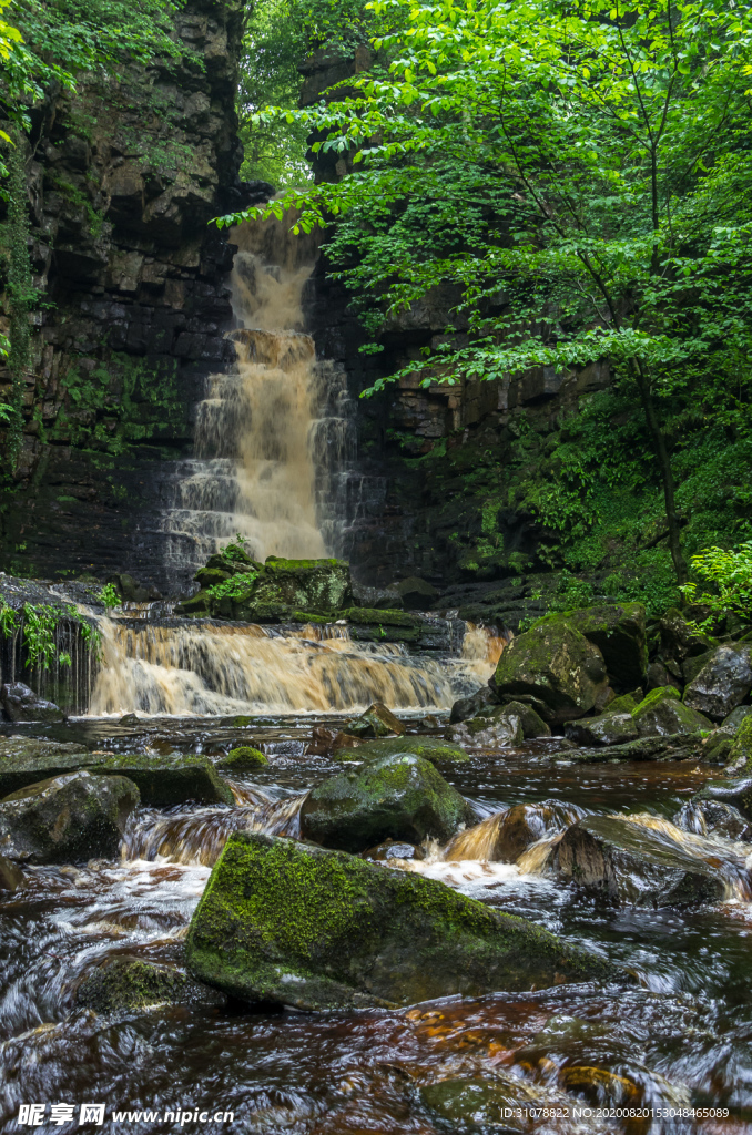 中世纪田园风景摄影图
