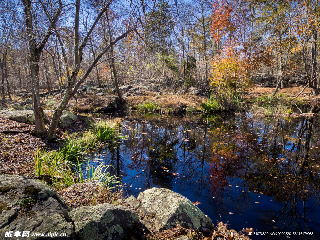 中世纪田园风景摄影图