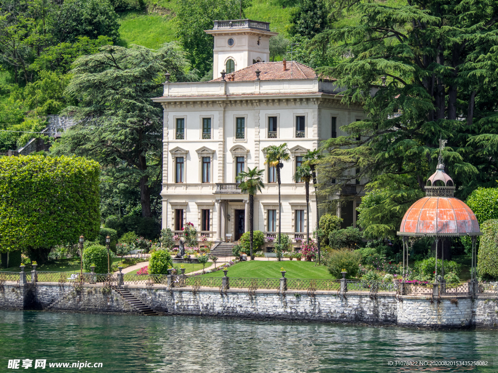 中世纪田园风景摄影图