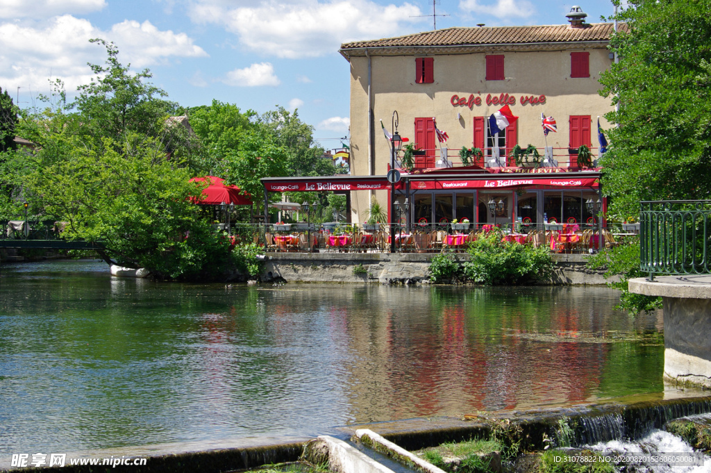 中世纪田园风景图