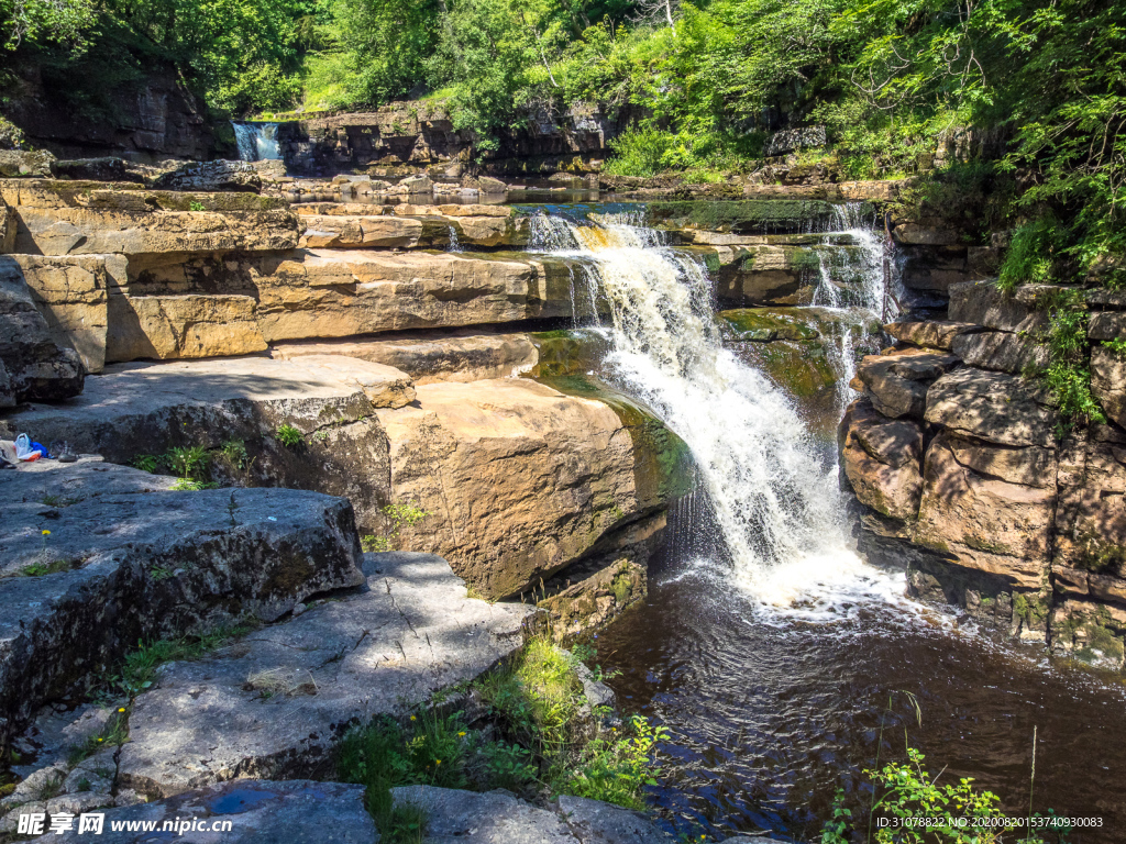 中世纪田园风景图