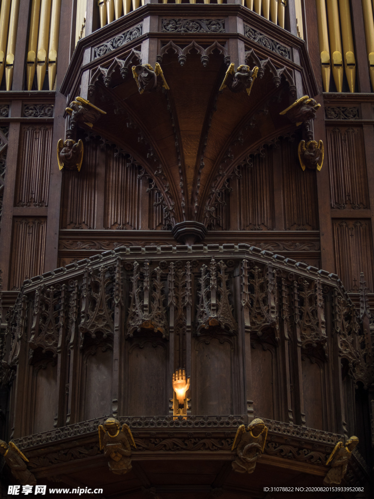 中世纪田园风景图